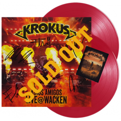 LIVE@WACKEN RED VINYL 2LP "DIE-HARD-EDITION" SIGNED BY ENTIRE BAND!