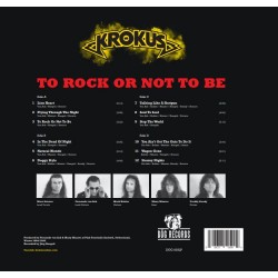 SIGNED - To Rock Or Not To Be - YELLOW VINYL - 180GR 2LP