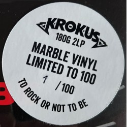 TO ROCK OR NOT TO BE - MARBLED VINYL - 180GR 2LP - SIGNED