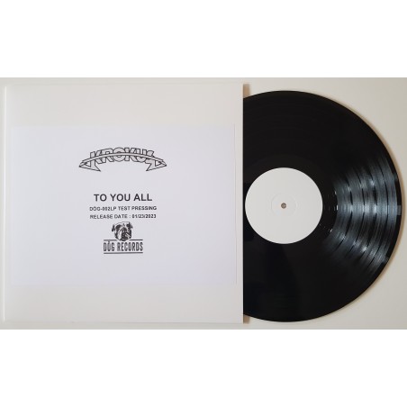 TEST PRESSING - To You All - 180gr LP - black Vinyl