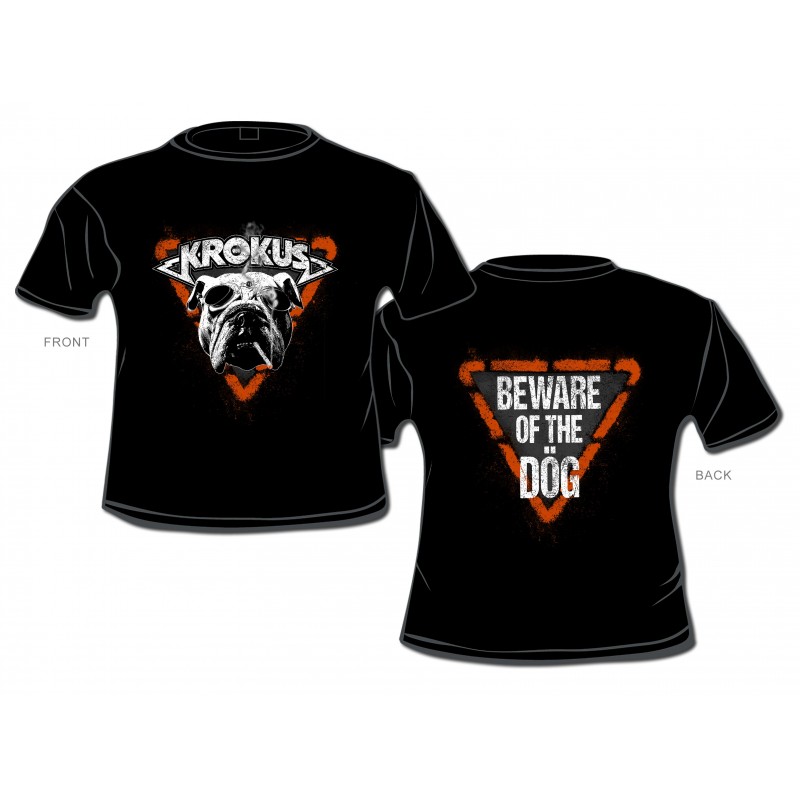 BEWARE OF THE DÖG (ORANGE VERSION) - T-SHIRT - MEN