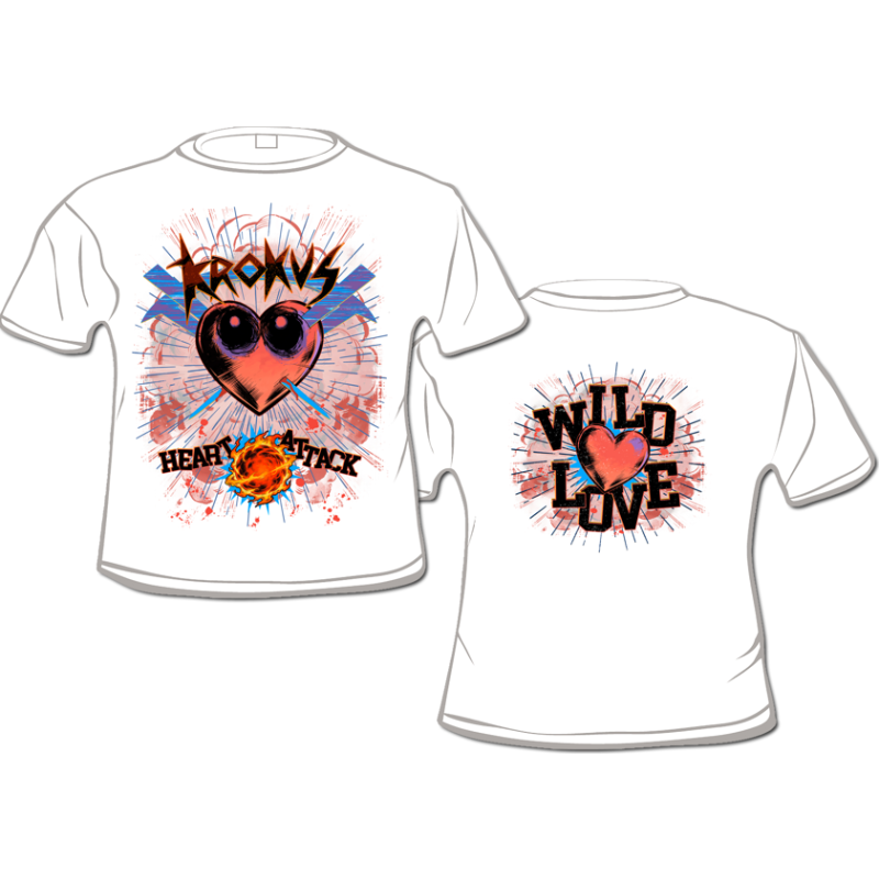 HEART ATTACK - T-SHIRT WHITE - MEN